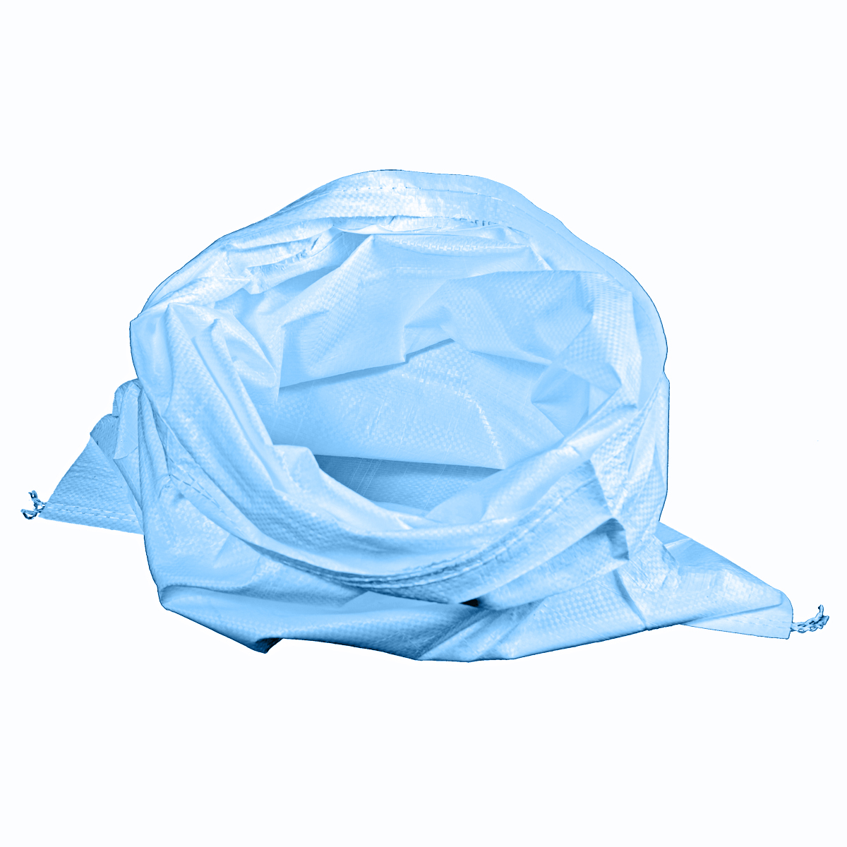 Gewebesack 1 Stück in 55 x 85cm PP-Sack Getreidesack blau HaGa®
