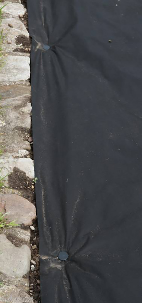 1000 ANCRAGEURS Ancrage de sol Clou de terre pour voile de désherbage Tissu de sol Filet