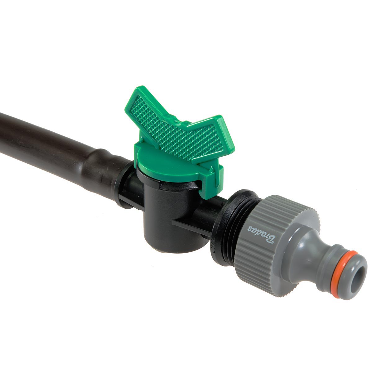 Valvola di regolazione 16 mm x 3/4" valvola per tubo flessibile Connettore per tubo da giardino 1 pz.