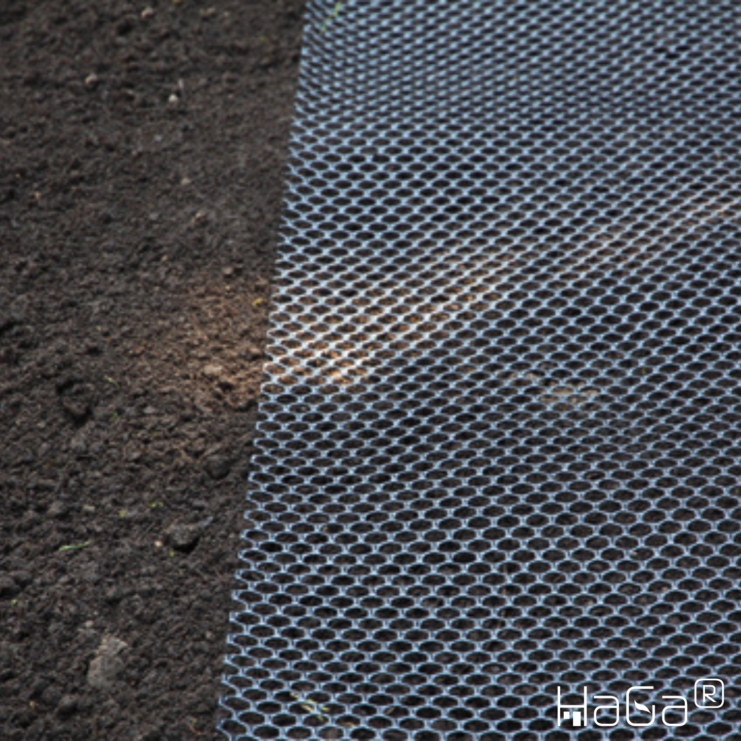 MAULWURFGITTER in 0,6m Breite (Meterware) f. Rasen als Maulwurfschutz schwarz