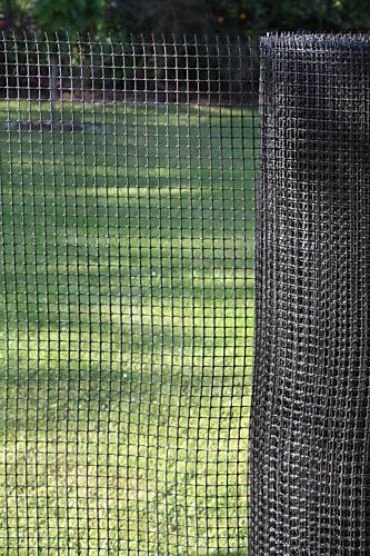 MASCHERENGEWEBE in fr. 0,6 m (articoli per il cantiere) recinzione in plastica nera recinzione per pollame