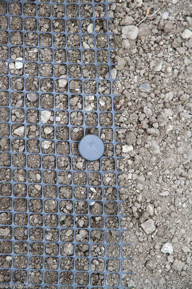 50 POIGNONS PP Ancrage de sol 20cm Clou de terre pour voile de désherbage Tissu de sol Filet