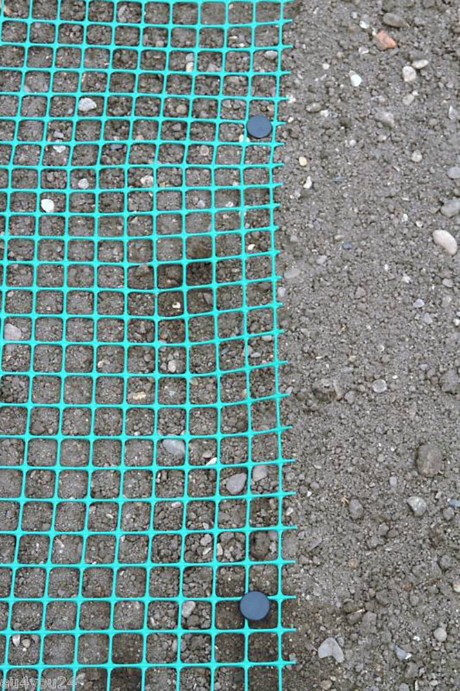 10 POIGNONS PP Ancrage plastique 20cm Clou de terre pour voile de désherbage Tissu de sol