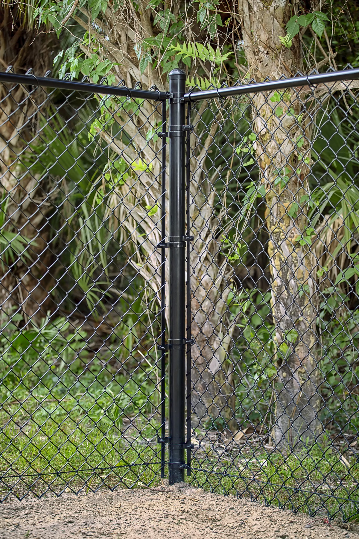 50 colliers de contreventement ronds Ø 5cm Collier de fixation pour la construction de clôtures en marron