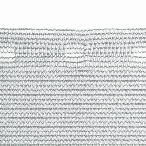 HaGa® Pannello di recinzione Rete ombreggiante 85% in fr. 0,9 m grigio argento (venduto al metro)