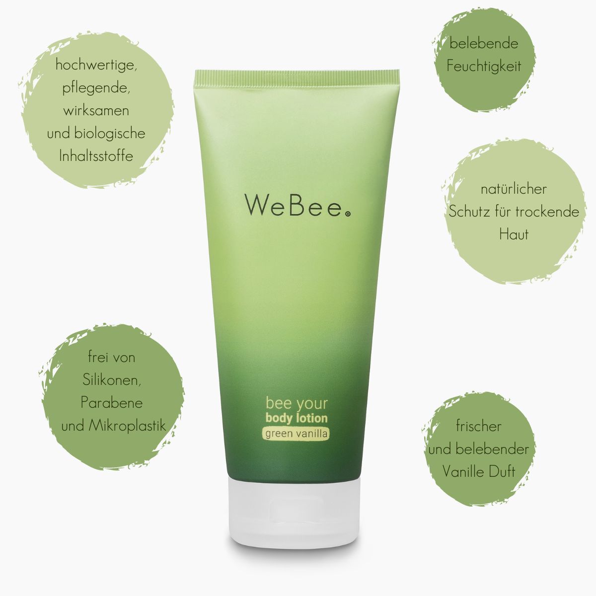 Ihr Geschenk: WeBee bee your body lotion - green vanilla