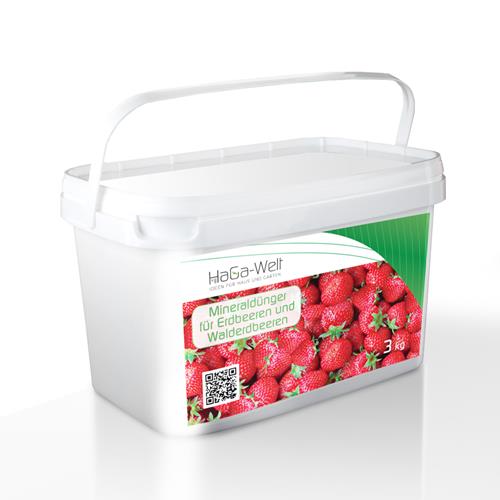 Mineraldünger für Erdbeeren und Walderdbeeren Dünger Düngemittel 3kg